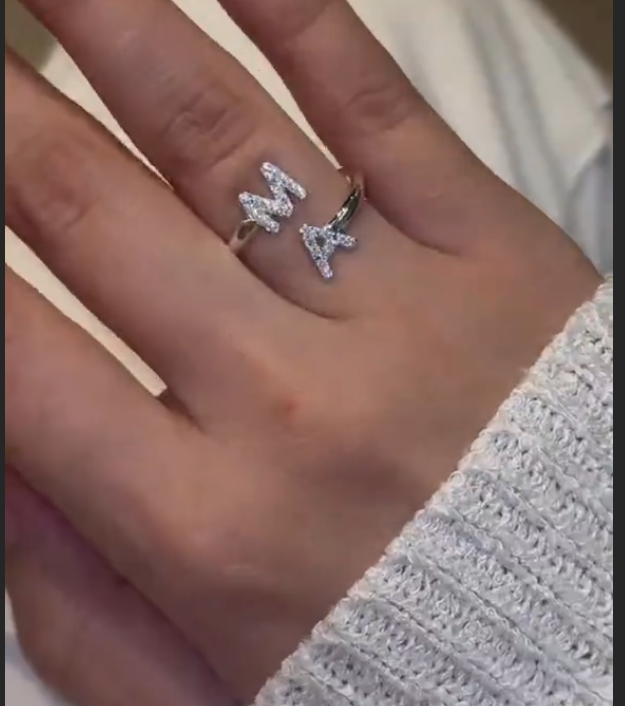 Initals Bracelet / Initals  Ring