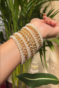 Kundan Latkan Bangle Set