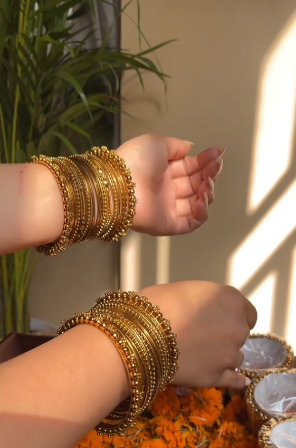 New Golden Bangle Set