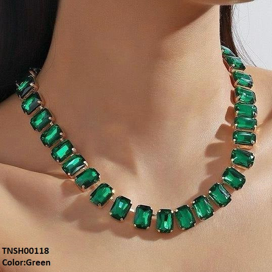 Rectangle Link Necklace