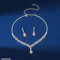 Tear Drop  Necklace Set